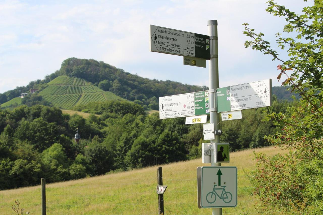 Ferienwohnung Forellenhof Oberschwarzach Eksteriør bilde